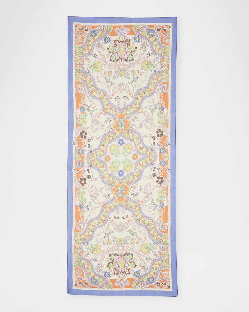 Boheme Paisley Silk Scarf